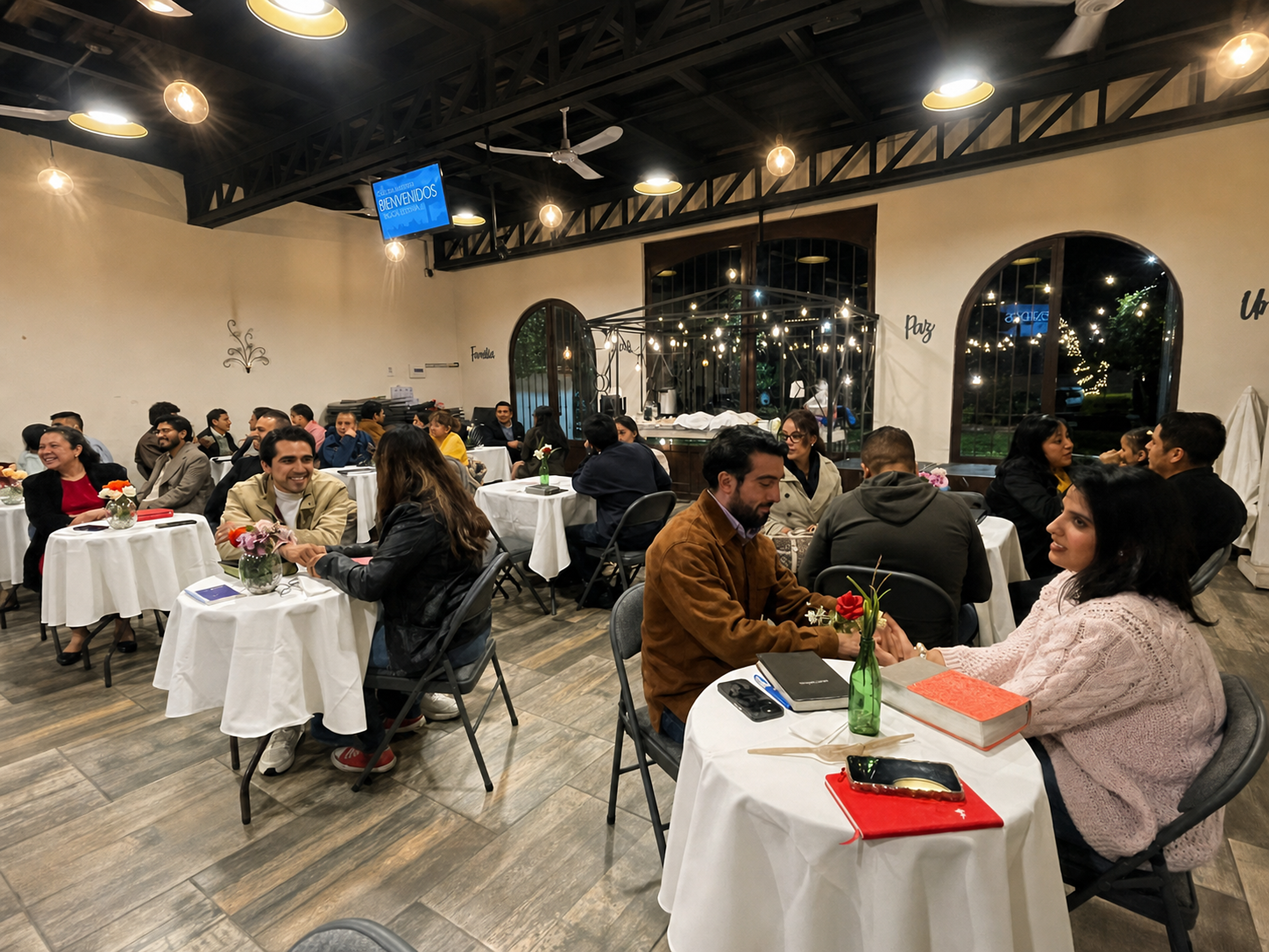 Matrimonios de Roca Eterna reunidos en el templo